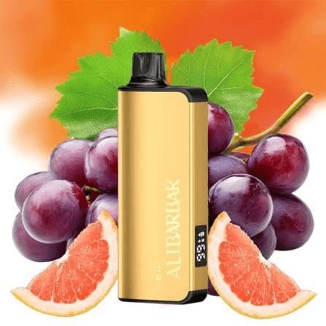 Ali Bar Bar Grape Grapefruit 9k Puffs NEW
